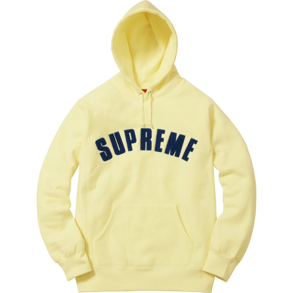 supreme-2017ss-chenille-arc-logo-hooded-sweatshirt