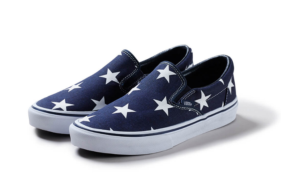 SOPHNET-Vans-Slip-On-Indigo-Star