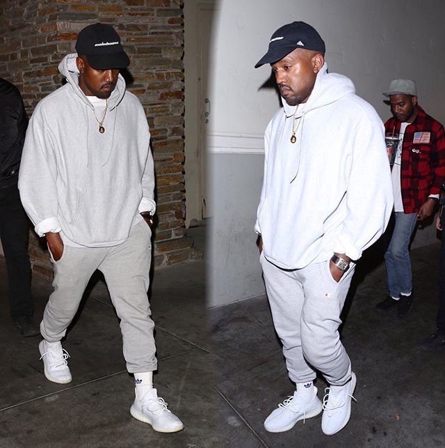 yeezy boost 350 cream white outfit 