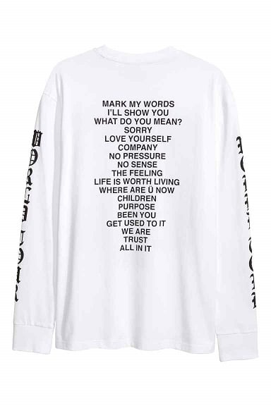 Justin Bieber Purpose Tour H M Collectionが12 1 木 から発売中