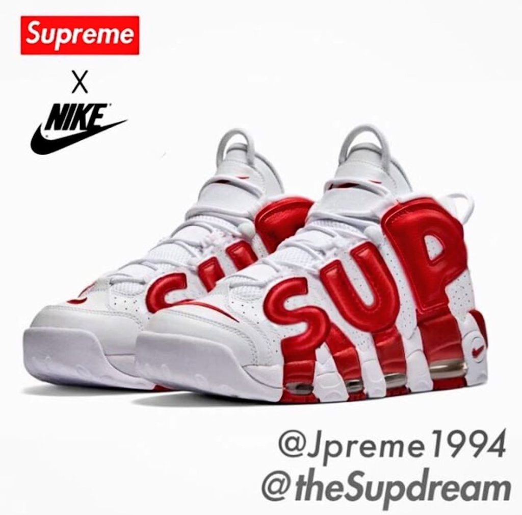 Supreme × Nike Air More Uptempo Suptempoが4月下旬に発売予定 | God Meets Fashion