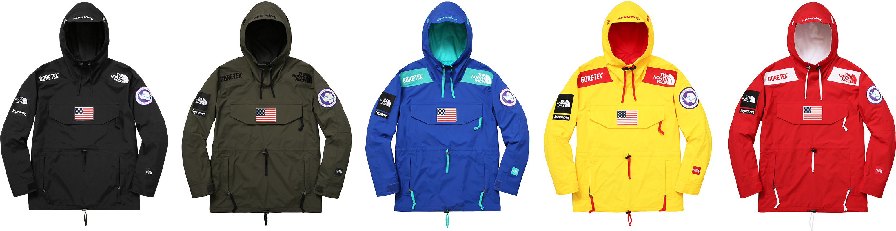 supreme x the north face ss17