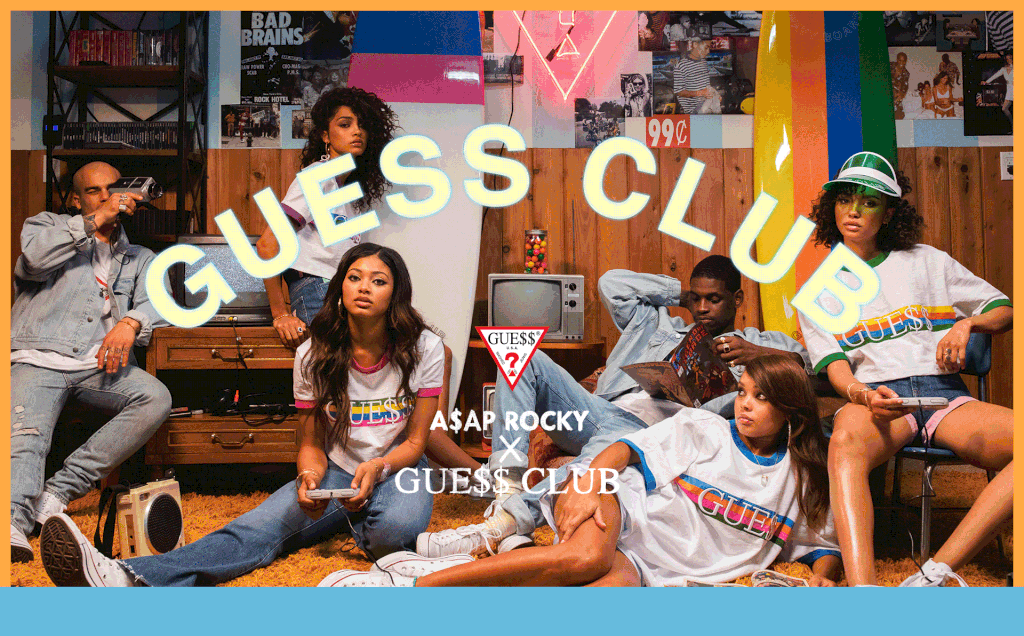A$AP Rocky × GUESSのPOP UP STOREが4/19に原宿にオープン【1日限定 