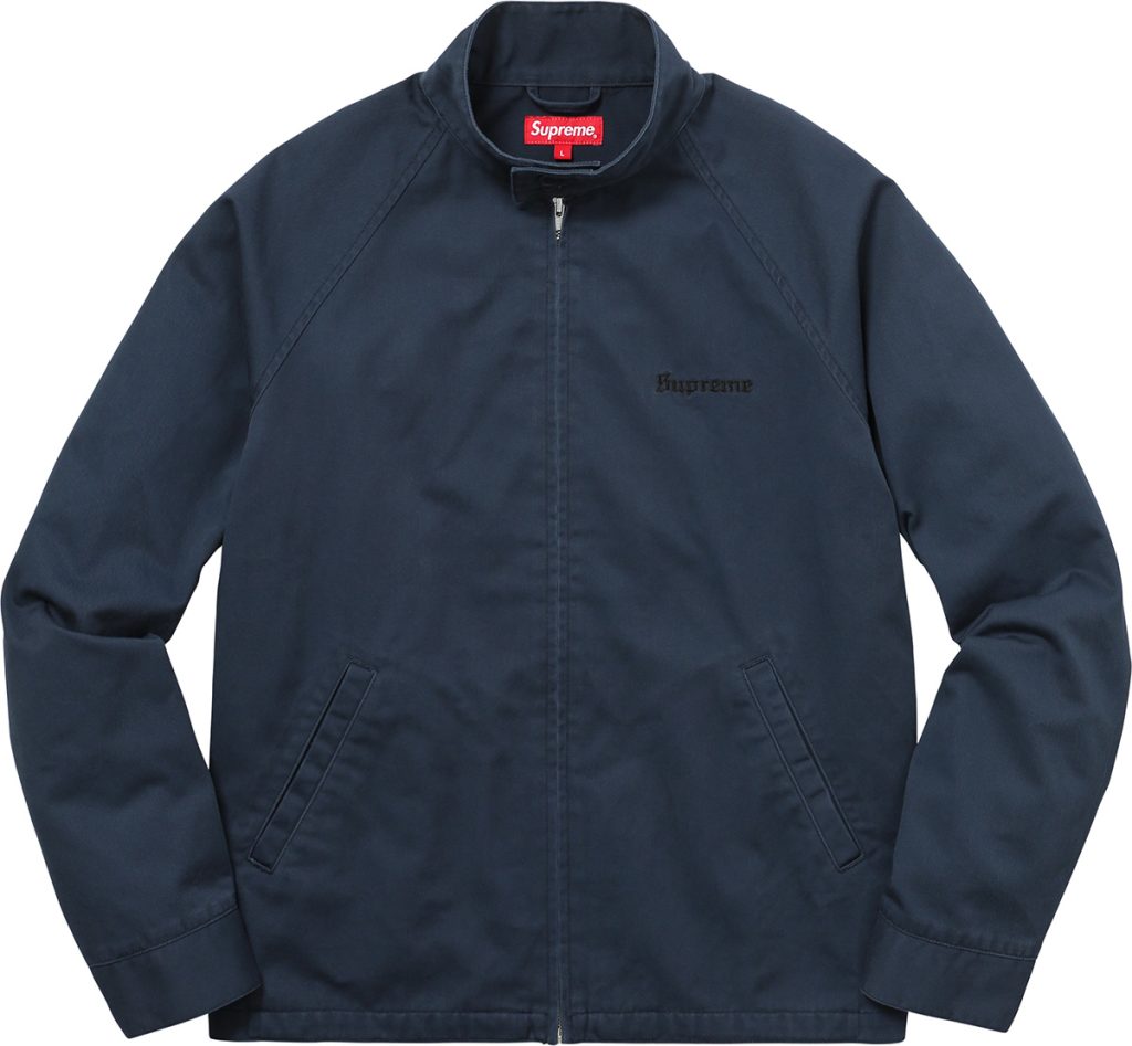 supreme-2017aw-fall-winter-chief-harrington-jacket