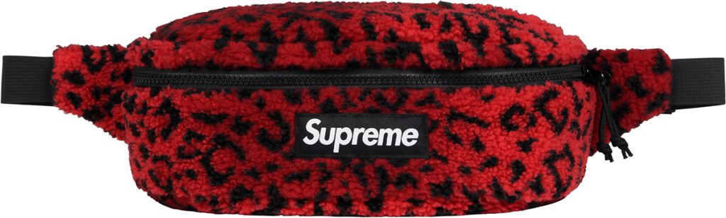 supreme-2017aw-fall-winter-leopard-fleece-waist-bag