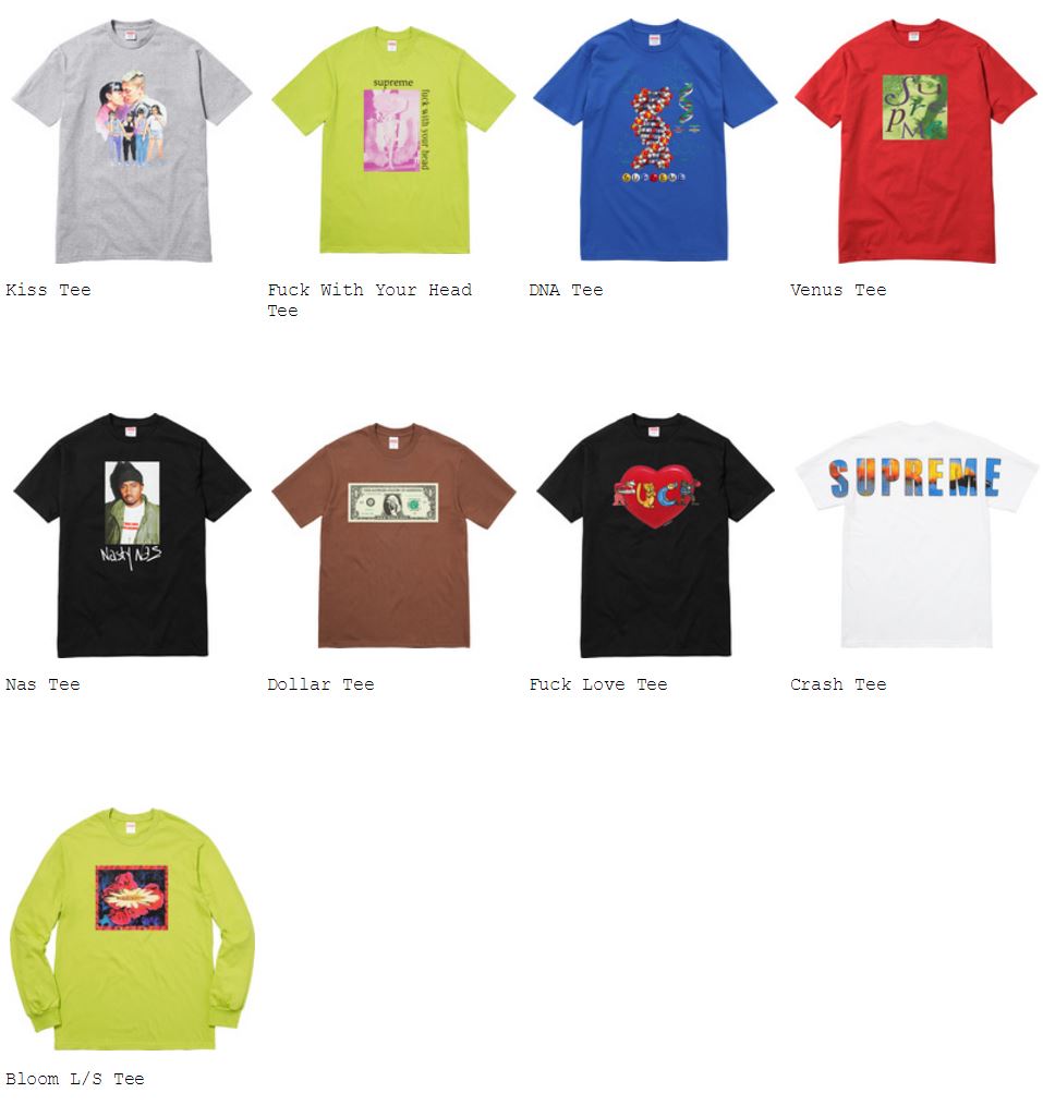 supreme-2017aw-fall-winter-t-shirts-all