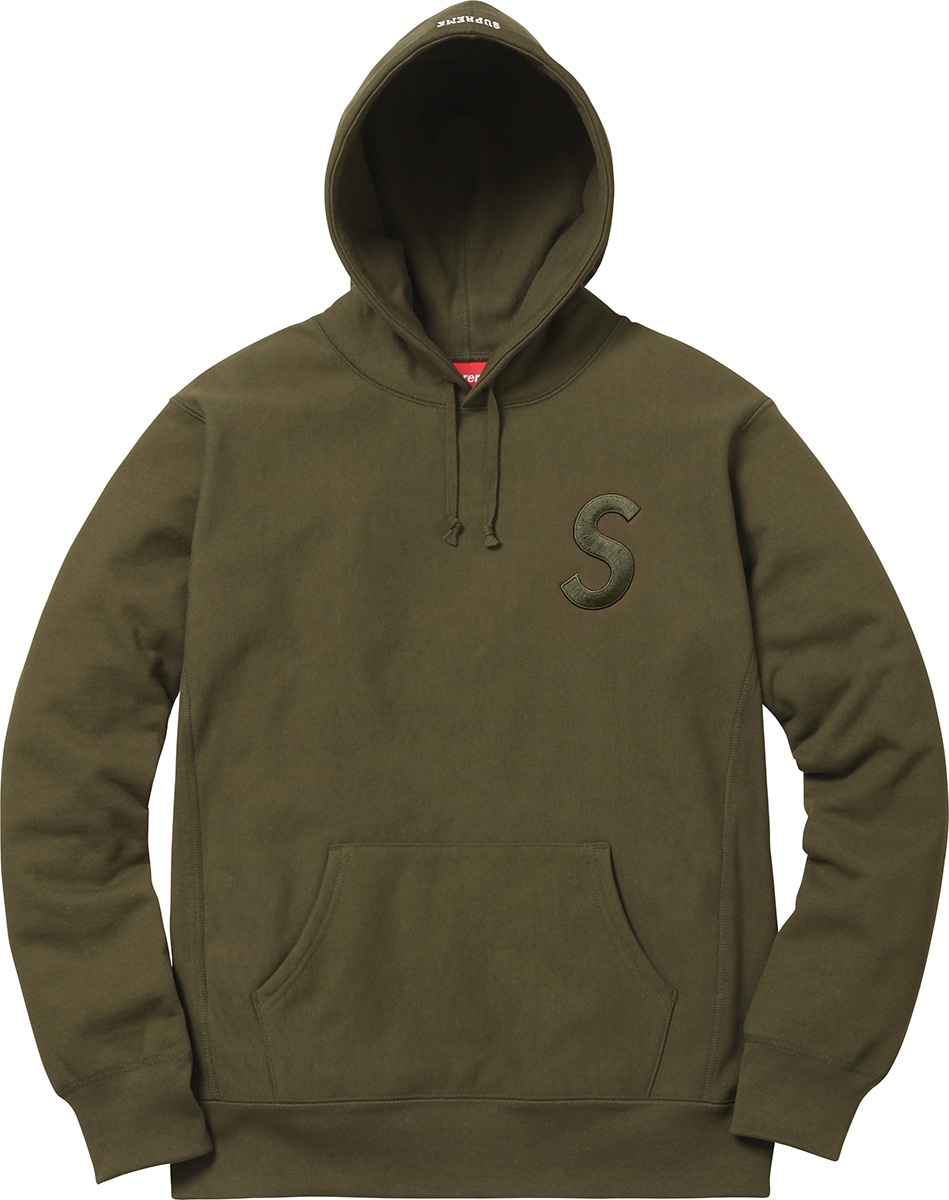 supreme-2017aw-fall-winter-tonal-s-logo-hooded-sweatshirt