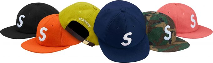 supreme-2017aw-fall-winter-wool-s-logo-6-panel