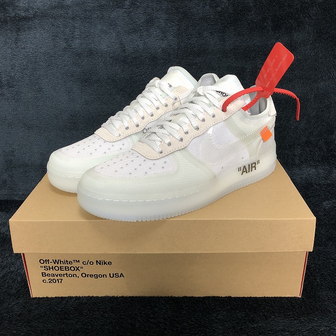 OFF-WHITE × NIKE AIR FORCE 1 LOWの購入 