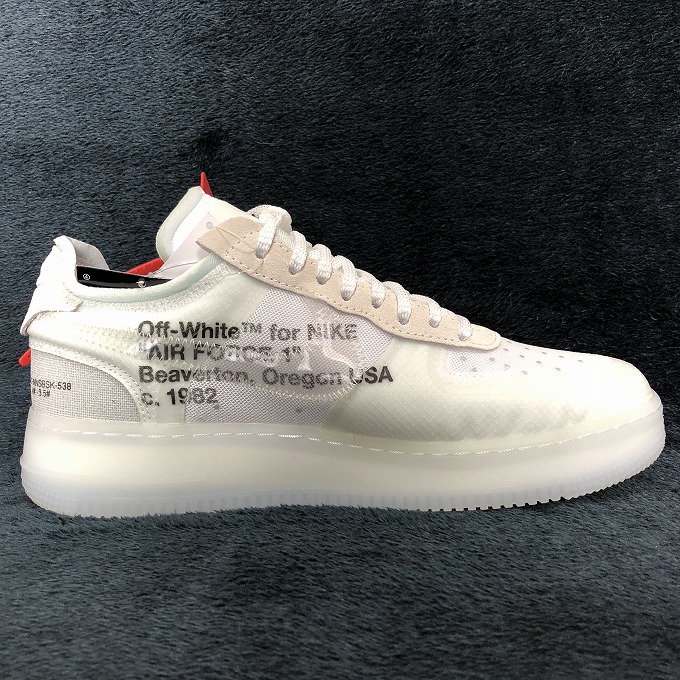 OFF-WHITE × NIKE AIR FORCE 1 LOWの購入者レビュー【サイズ感