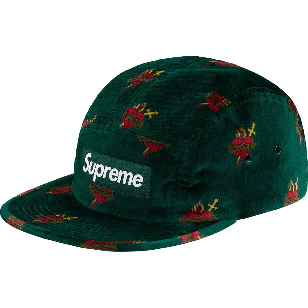 supreme-2017aw-fall-winter-sacred-hearts-leather-camp-cap