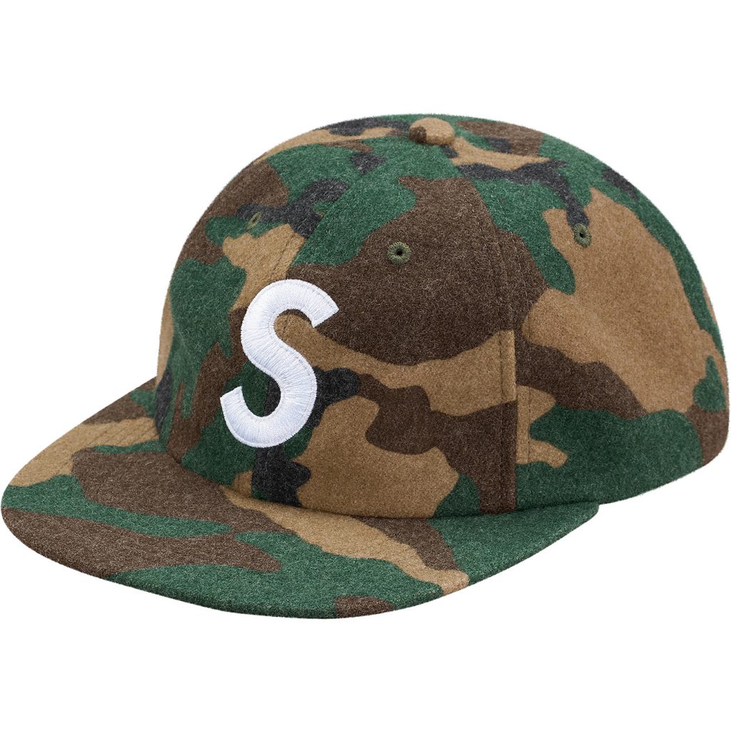 supreme-2017aw-fall-winter-wool-s-logo-6-panel
