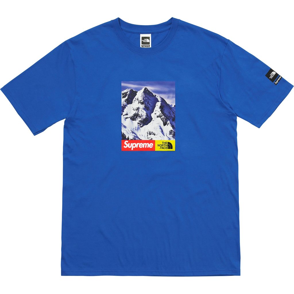 supreme-the-north-face-tnf-2017aw-2nd-collaboration-release-20171202-mountain-t-shirt