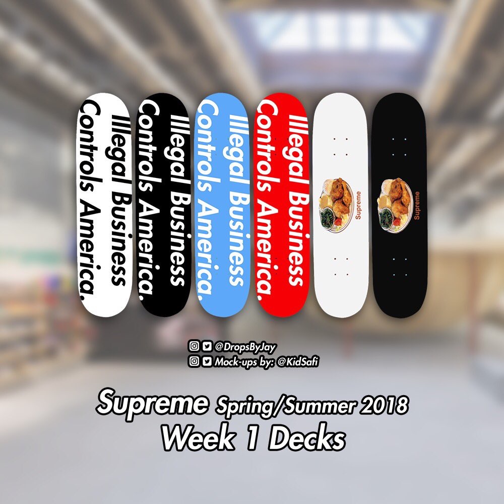 supreme-18ss-skateboard