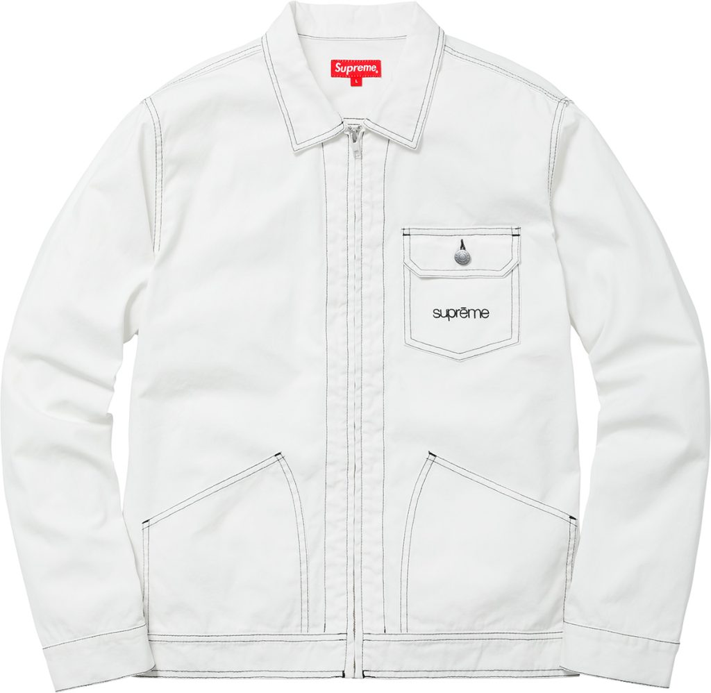 supreme-18ss-spring-summer-contrast-stitch-work-jacket