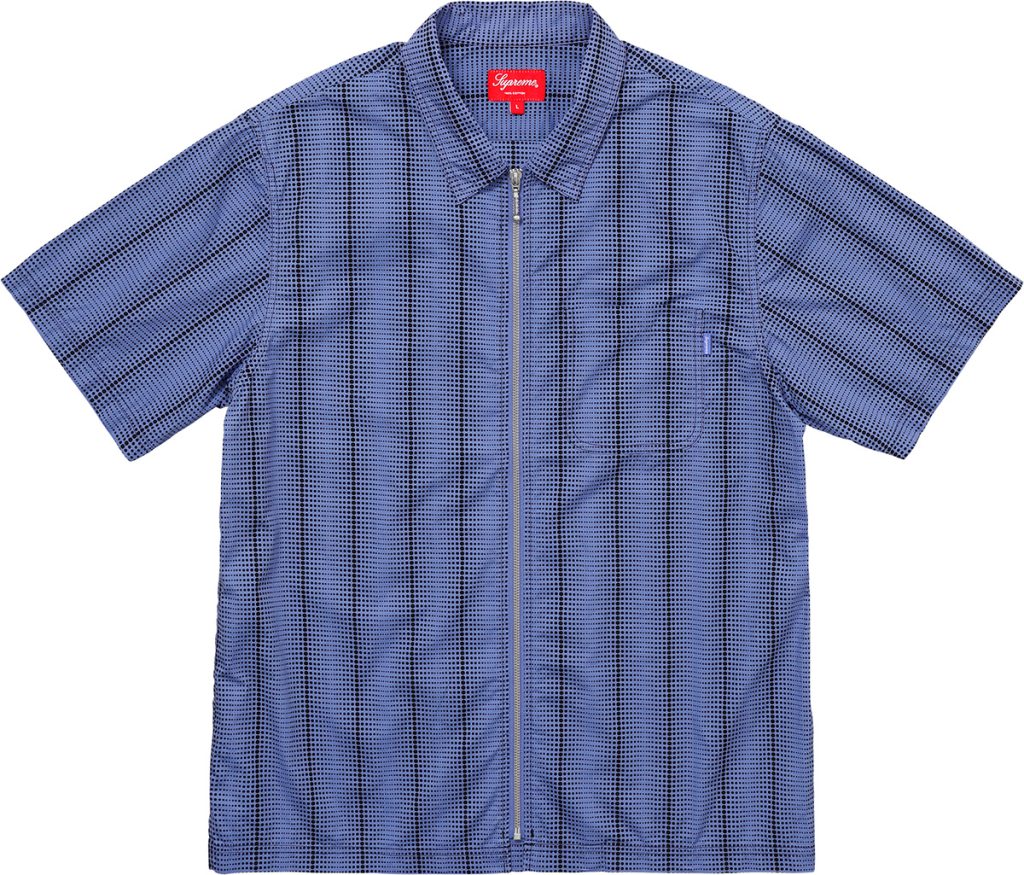 supreme-18ss-spring-summer-dots-zip-up-shirt