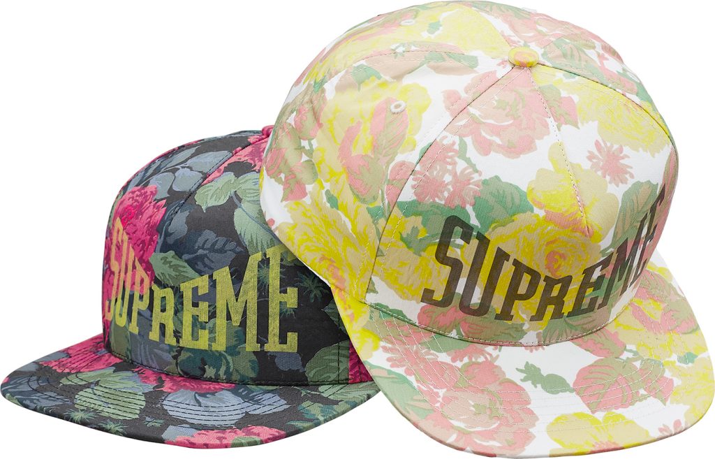 supreme-18ss-spring-summer-floral-5-panel