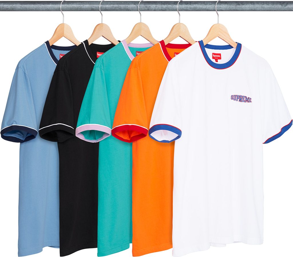 supreme-18ss-spring-summer-piping-ringer-tee
