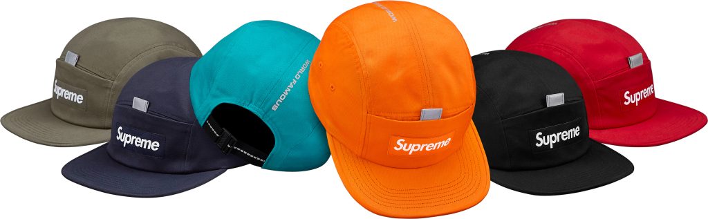 supreme-18ss-spring-summer-reflective-tab-pocket-camp-cap
