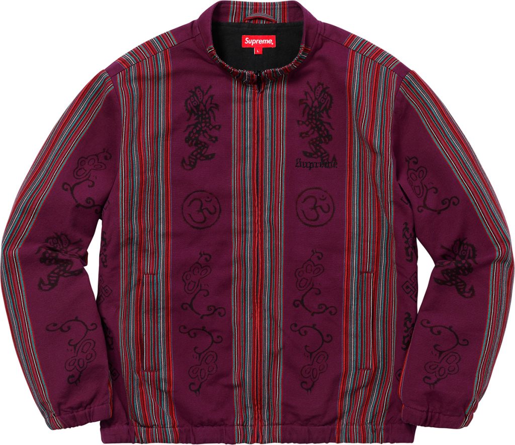 supreme-18ss-spring-summer-woven-striped-batik-jacket