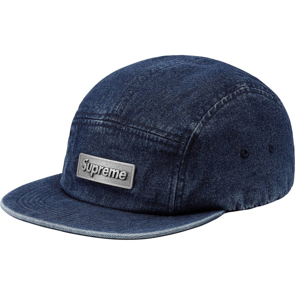 supreme-18ss-spring-summer-metal-plate-camp-cap