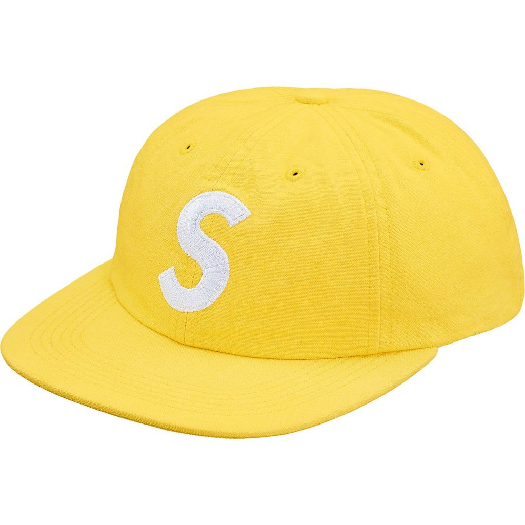 supreme-18ss-spring-summer-washed-chambray-s-logo-6-panel
