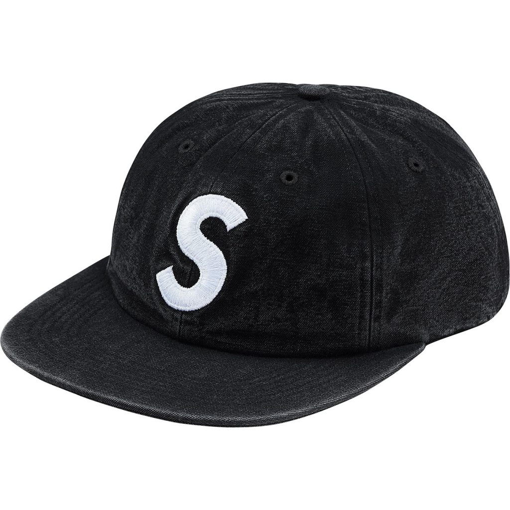 supreme-18ss-spring-summer-washed-chambray-s-logo-6-panel