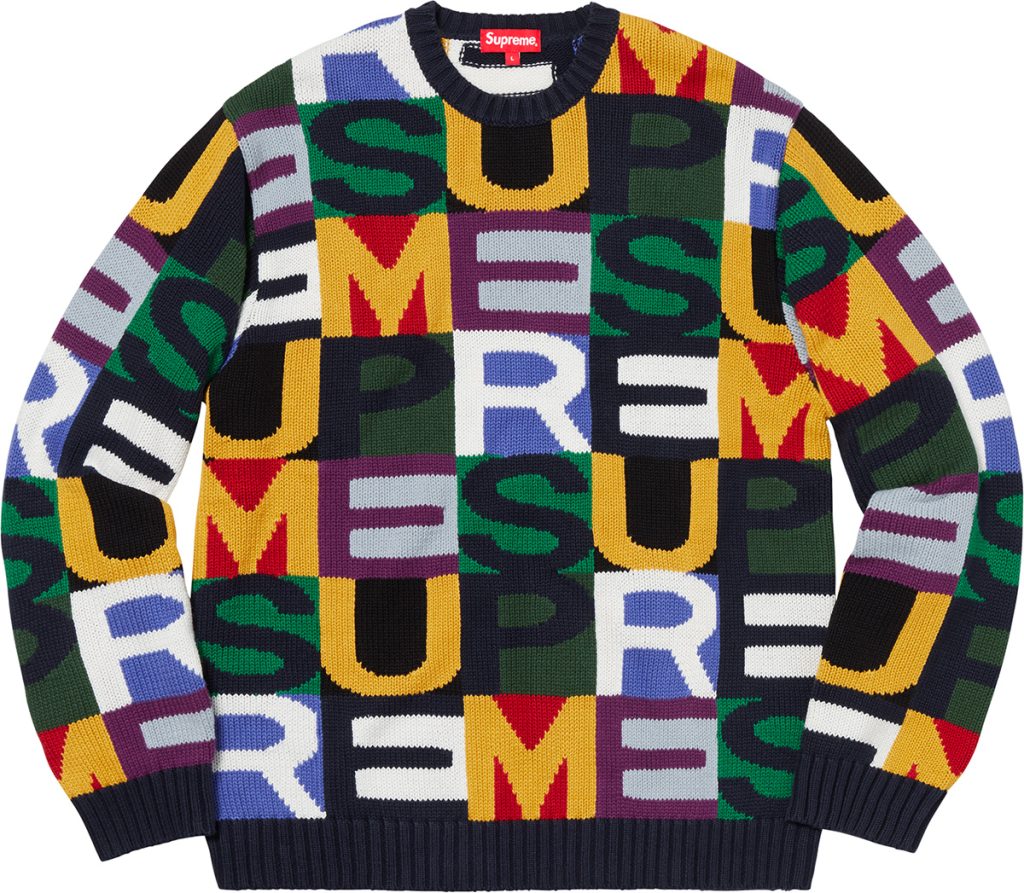 supreme-18aw-fall-winter-big-letters-sweater