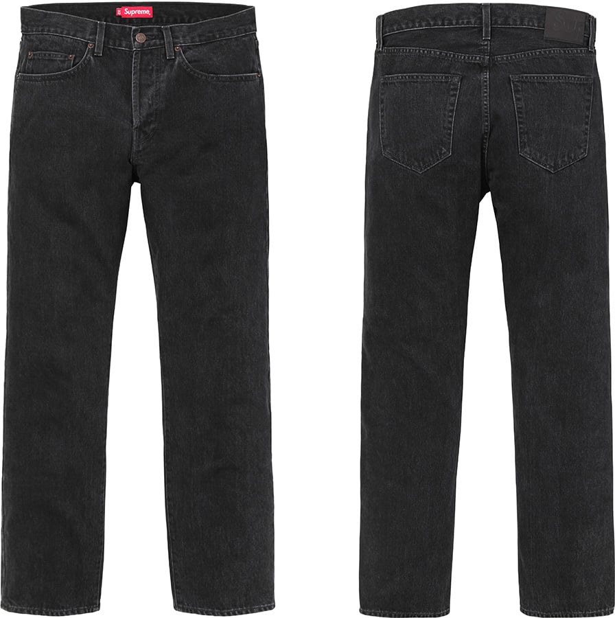 supreme-18aw-fall-winter-stone-washed-black-slim-jean