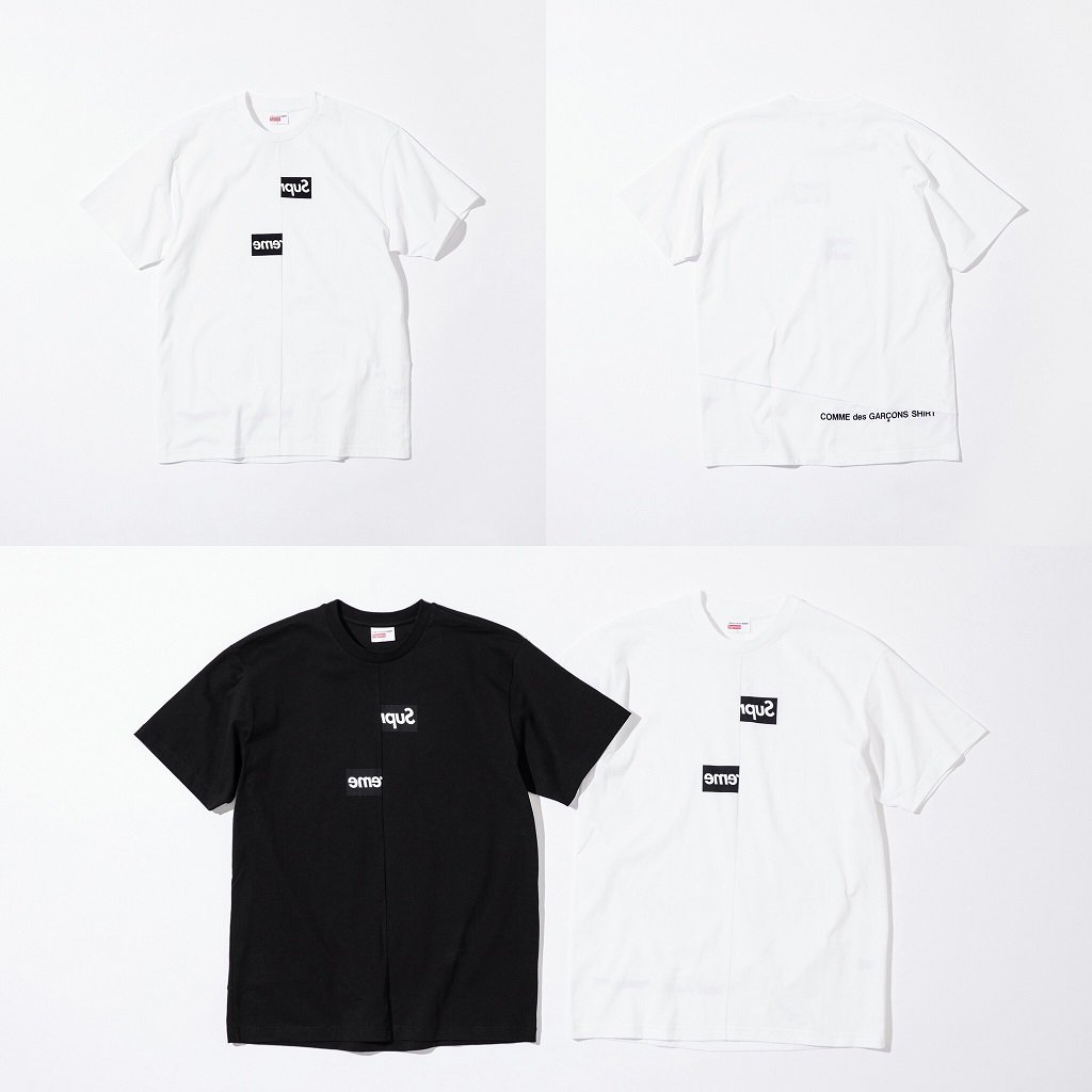 Supreme × COMME des GARCONS SHIRT 2018AW コラボアイテムが9月15日 