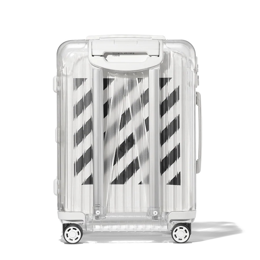 OFF-WHITE × RIMOWA コラボスーツケース 2型が10/25に国内発売予定 