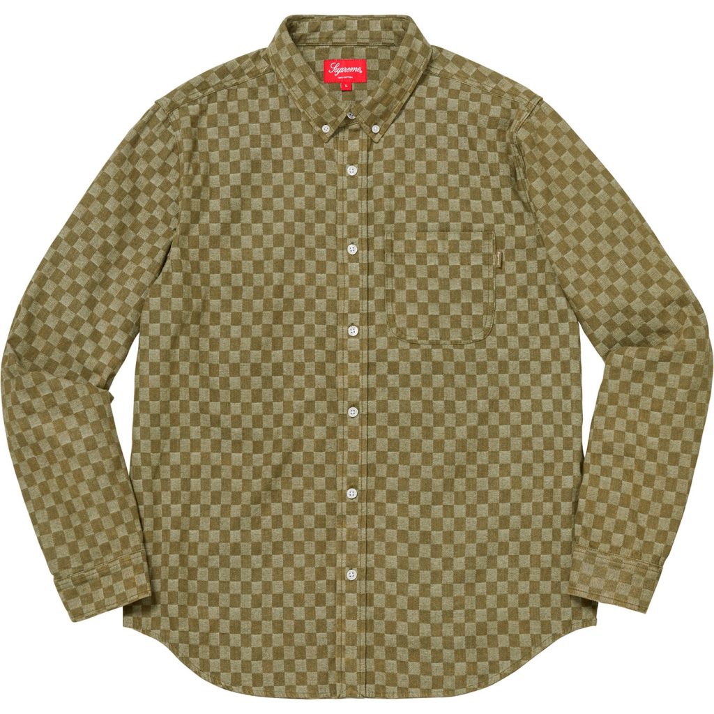supreme-18aw-fall-winter-checkered-denim-shirt