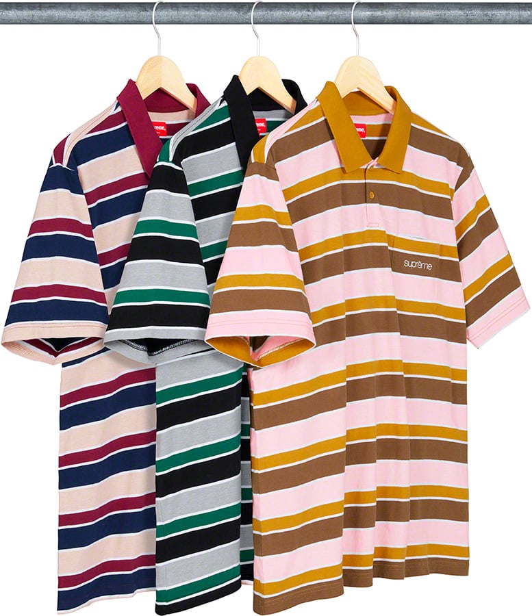 supreme-19ss-spring-summer-classic-logo-stripe-polo