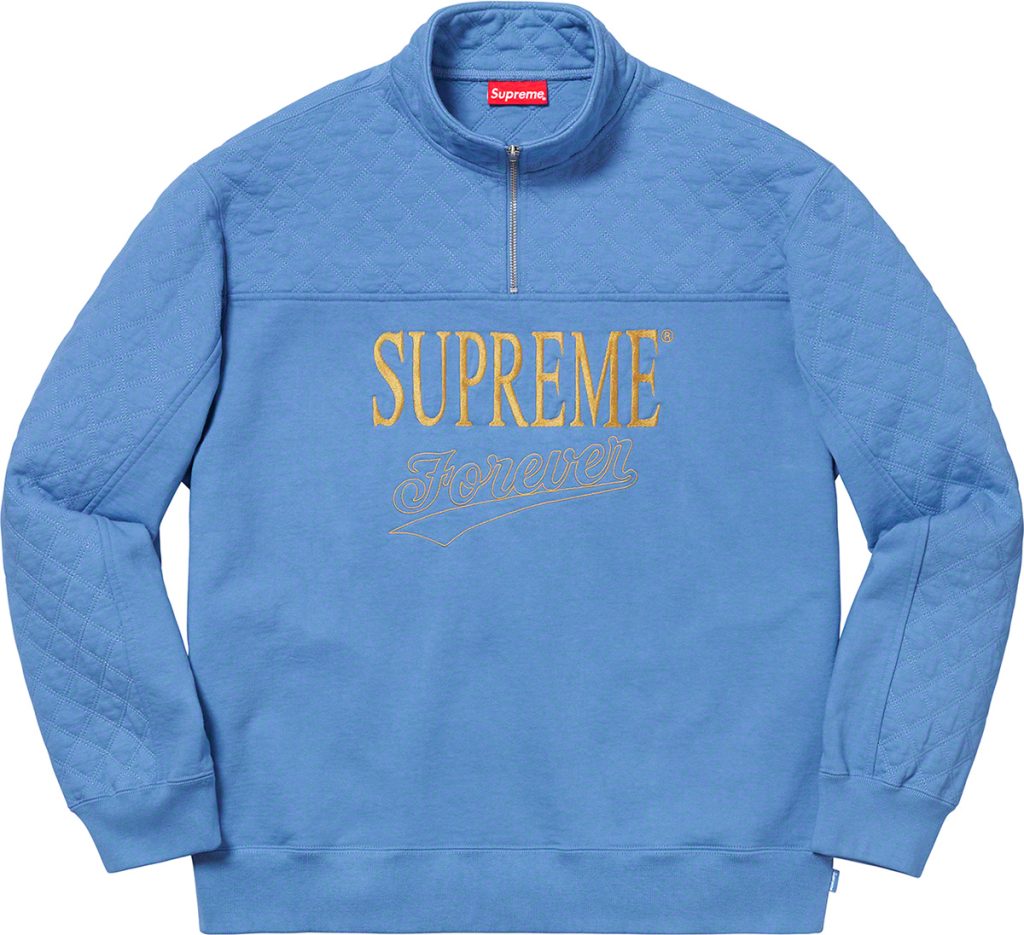 supreme-19ss-spring-summer-forever-half-zip-sweatshirt
