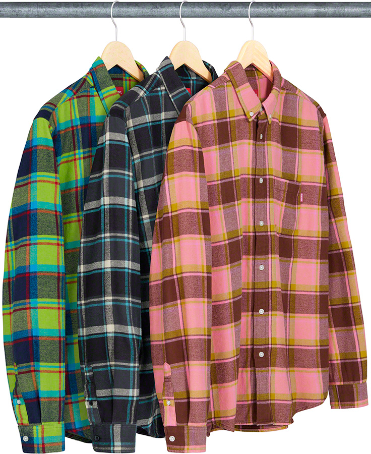 supreme-19ss-spring-summer-plaid-flannel-shirt
