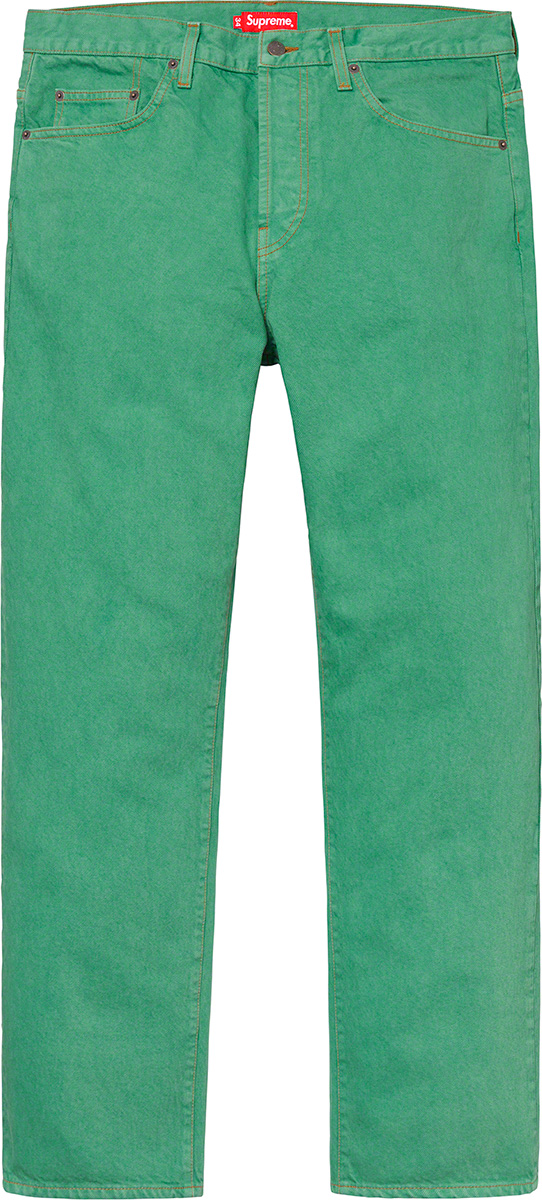 supreme-19ss-spring-summer-washed-regular-jean