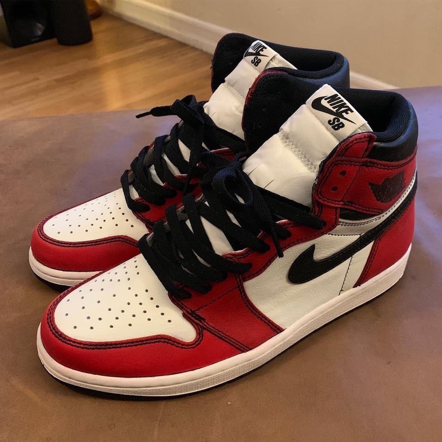 nike air jordan 1 la to chicago