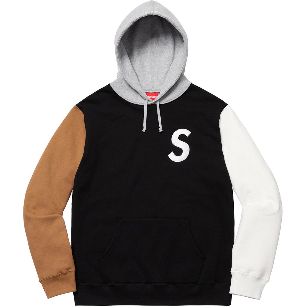 supreme-19ss-spring-summer-s-logo-colorblocked-hooded-sweatshirt