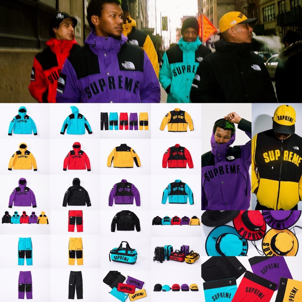 【希少】supreme the north faceコラボ