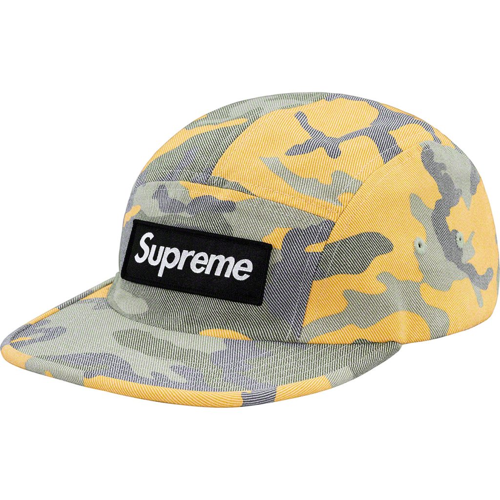 supreme-19ss-spring-summer-washed-out-camo-camp-cap