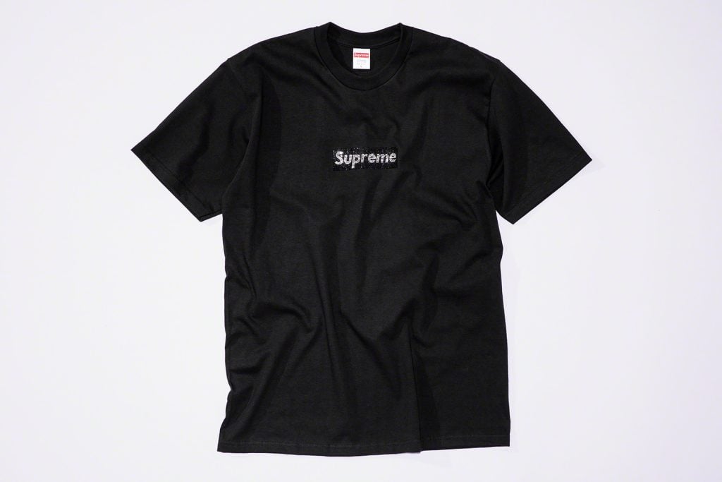 supreme-swarovski-box-logo-t-shirt-25th-anniversary