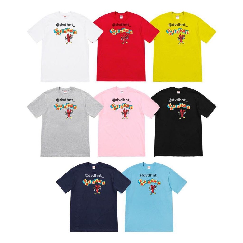 Supreme 公式通販サイトで6月29日 Week18に発売予定の新作アイテム【サマーTシャツなど】