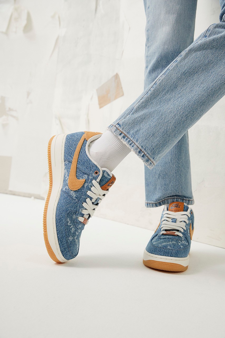 LEVI'S × NIKE BY YOU AIR FORCE 1 LOW & HIGH、AIR MAX 90が8/20に 