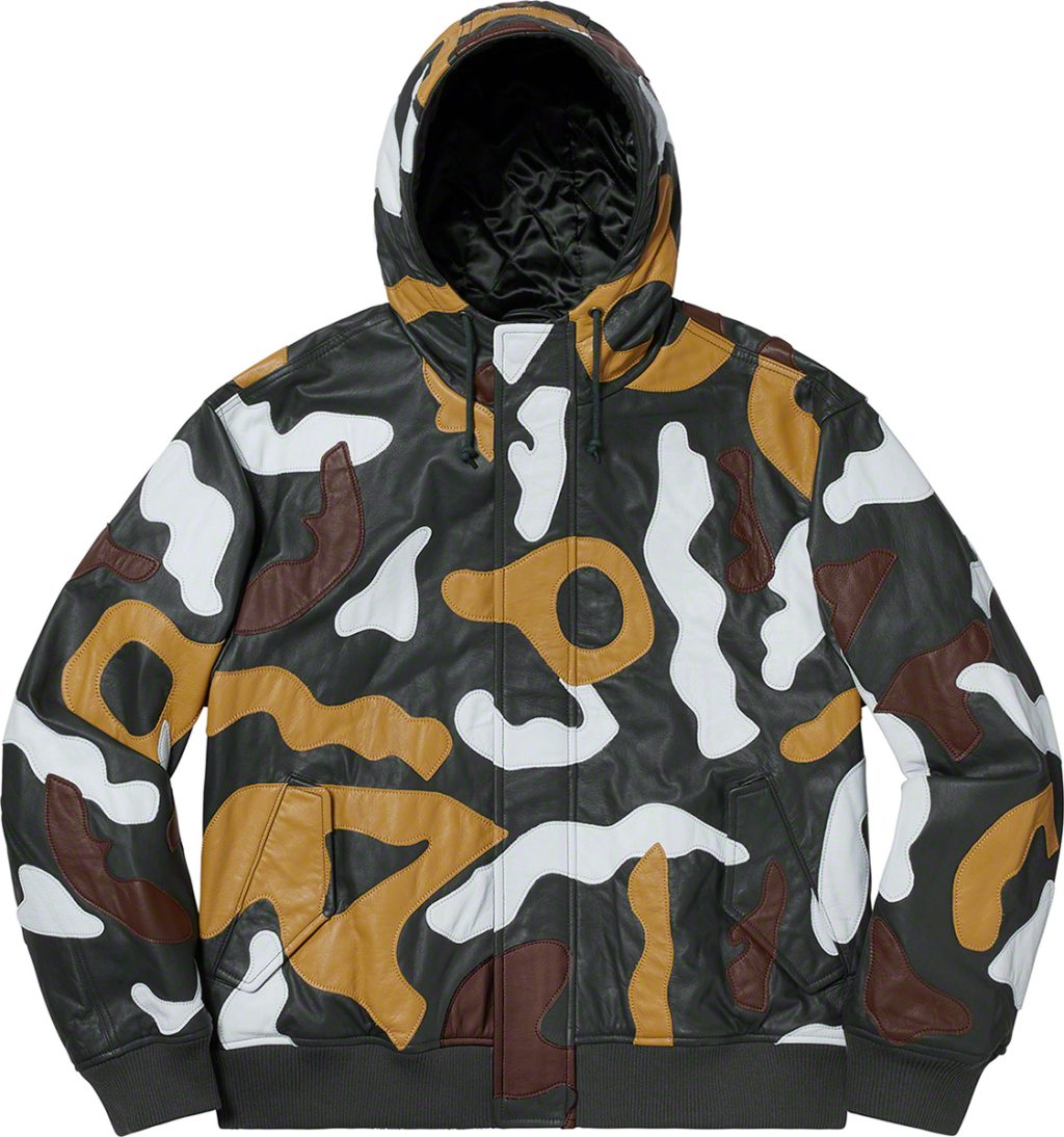 supreme-19aw-19fw-fall-winter-camo-leather-hooded-jacket