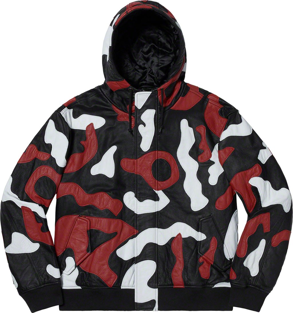 supreme-19aw-19fw-fall-winter-camo-leather-hooded-jacket