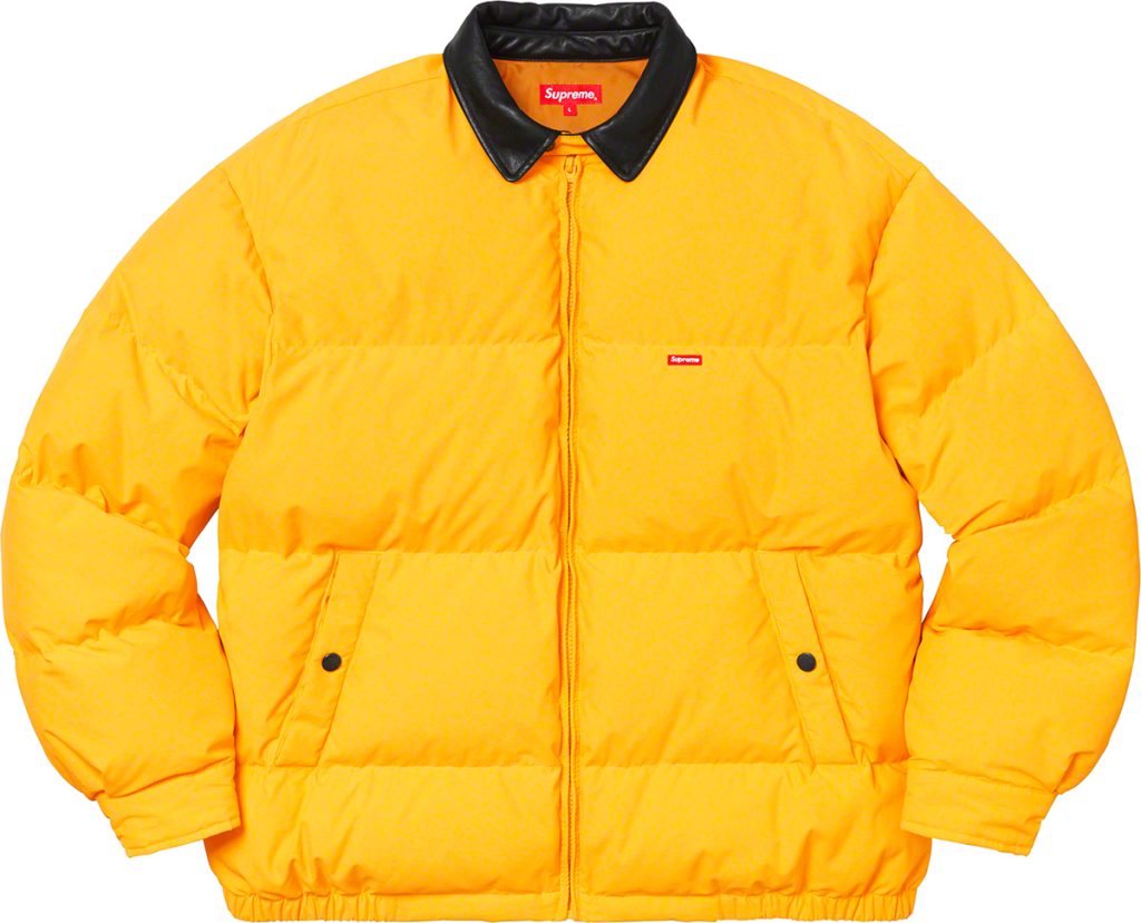 supreme-19aw-19fw-fall-winter-leather-collar-puffy-jacket