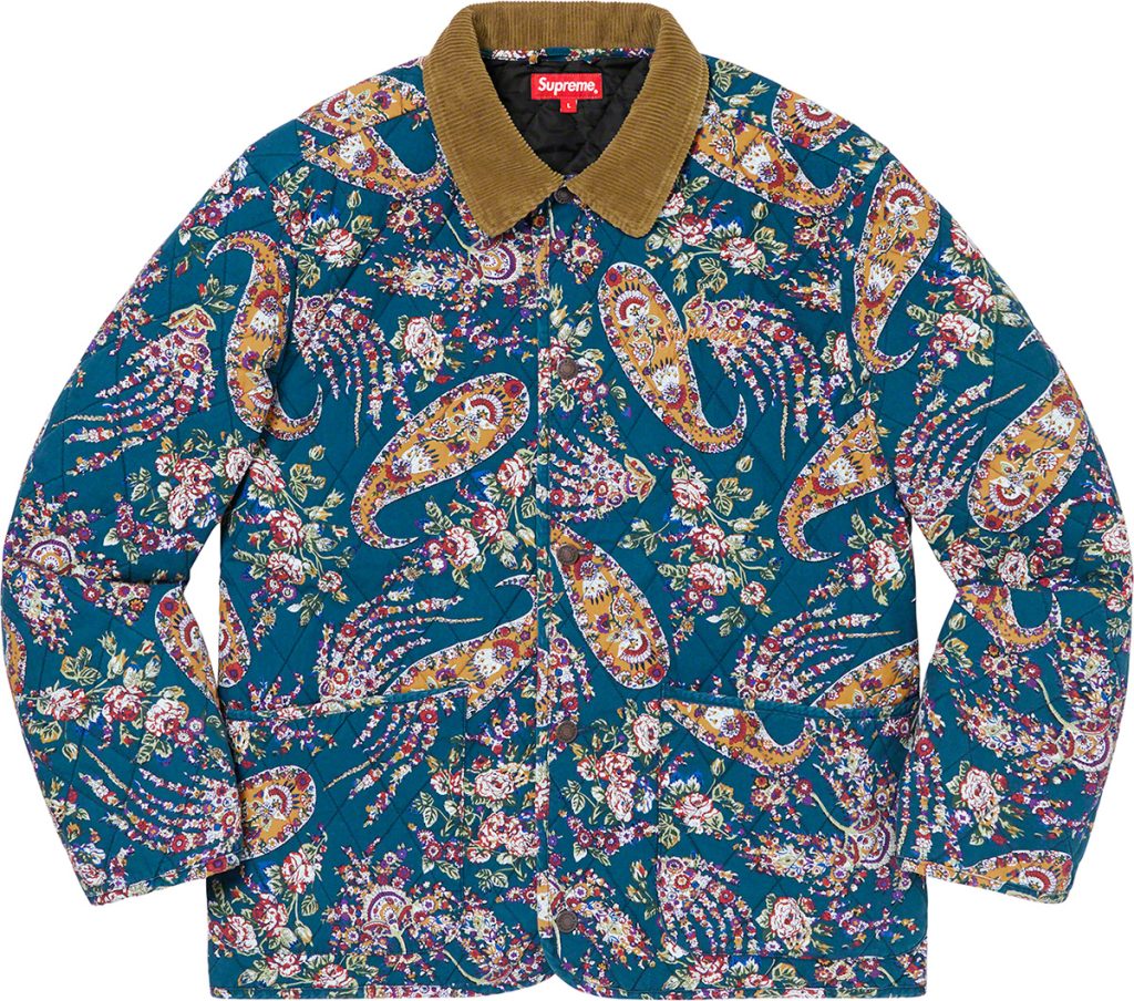 supreme-19aw-19fw-fall-winter-quilted-paisley-jacket