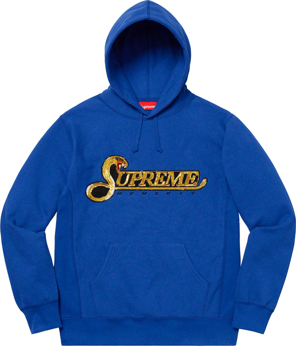supreme-19aw-19fw-fall-winter-sequin-viper-hooded-sweatshirt