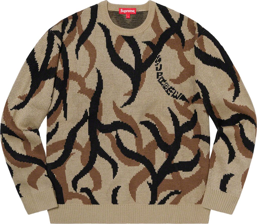 supreme-19aw-19fw-fall-winter-tribal-camo-sweater