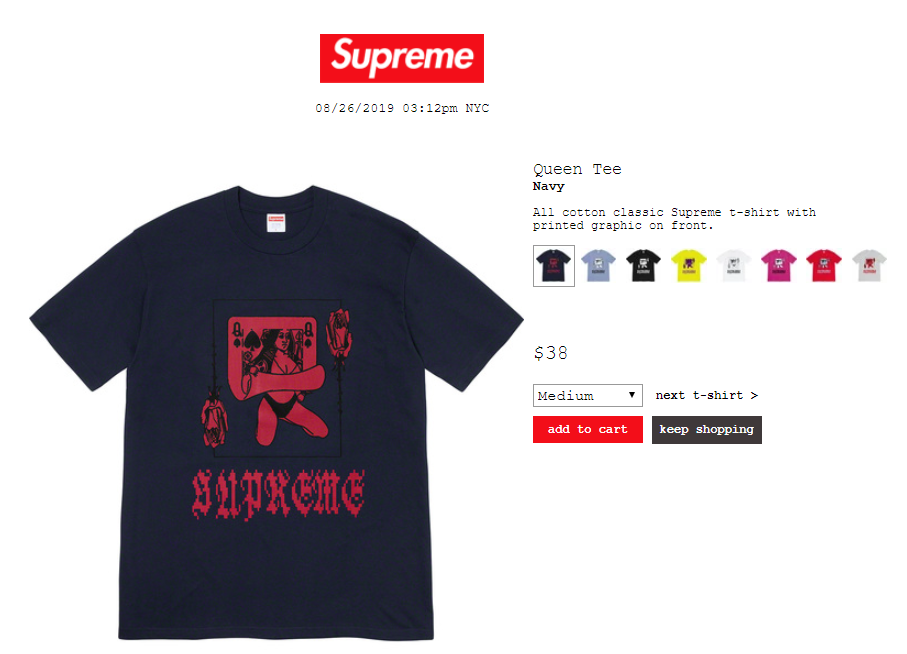 supreme-19aw-19fw-launch-20190824-week1-release-items-t-shirts
